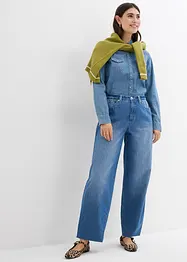 Baggy jeans, mid waist, soft, bonprix