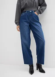 Baggy jeans, mid waist, soft, bonprix