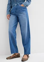 Baggy jeans, mid waist, soft, bonprix