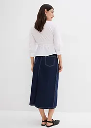 Midi spijkerrok, mid waist, bonprix