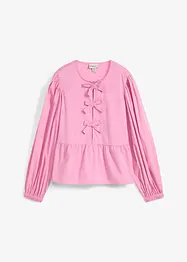 Blouse met lussen, bonprix