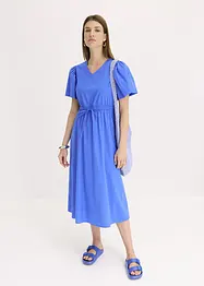 Midi jurk met wijde mouwen, bonprix
