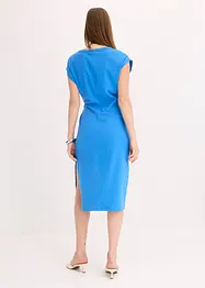 Jerseyjurk van elastische katoenmix met knopen, bonprix