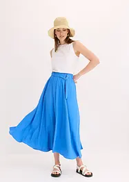 Twill rok met een vloeiende viscosemix, bonprix