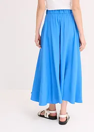 Twill rok met een vloeiende viscosemix, bonprix