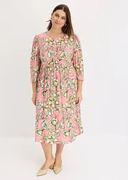 Midi jurk van zachte viscose, bonprix