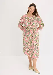 Midi jurk van zachte viscose, bonprix