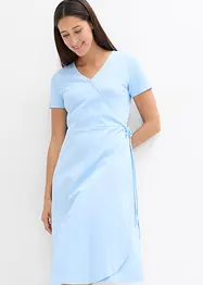 Jersey jurk met wikkeldetail, bonprix