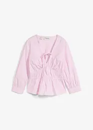 Blouse met plooitjes en elastische naden, bonprix