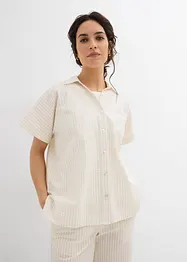 Blouse van seersucker, bonprix