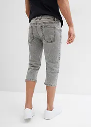 Regular fit 3/4 stretch jeans, straight, bonprix