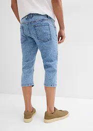 Regular fit 3/4 stretch jeans, straight, bonprix