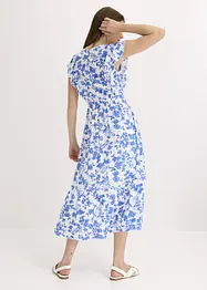 Midi jurk van soepele viscose, bonprix