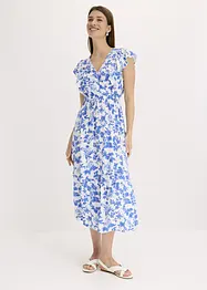 Midi jurk van soepele viscose, bonprix