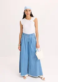 Shirt van een elastische katoenmix met een twist, bonprix