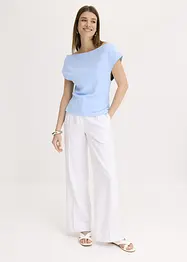 Off-shoulder shirt van puur biologisch katoen, bonprix