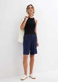 Jersey bermuda van soepele viscose, bonprix