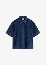 Blouse met broderie, bonprix