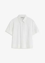 Blouse met broderie, bonprix