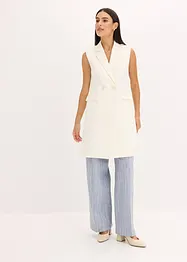 Lang mouwloos vest, bonprix