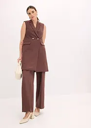 Lang mouwloos vest, bonprix