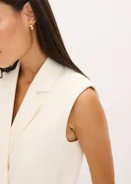 Lang mouwloos vest, bonprix