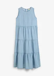 Midi jurk van gladde Lyocell, bonprix