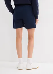 Sweat short met borduursel, bonprix