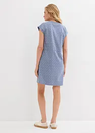 Jersey jurk met koorddetail, bonprix