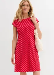 Jersey jurk in een aansluitend model, bonprix