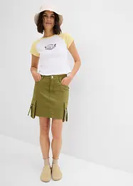 T-shirt met raglan mouwen, bonprix