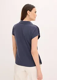 Poloshirt met kant, bonprix