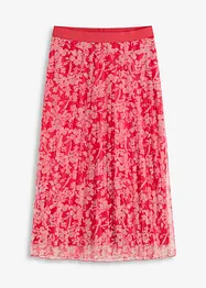 Plissé rok van jersey mesh, bonprix