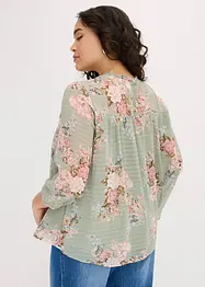 Chiffon tuniek bedrukt, bonprix