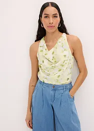 Blousetop in satijnlook, bonprix