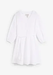 Mini jurk in skaterlook met ceintuur en 3/4 mouwen, bonprix