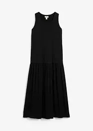 Maxi jurk met materiaalmix, bonprix