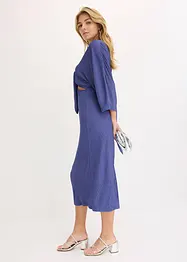 Midi jurk met cut-outs, bonprix