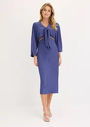 Midi jurk met cut-outs, bonprix