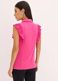 Blouse met volants, bonprix