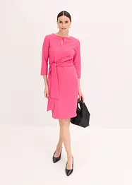 Jurk met strikdetail, bonprix