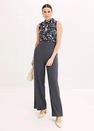 Jumpsuit met chiffon, bonprix