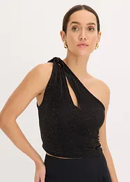 Top met one shoulder twist, bonprix