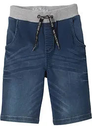 Jongens sweat jeans bermuda, regular fit, bonprix