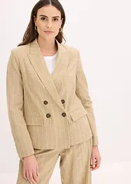 Blazer met linnen, bonprix