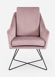 Fauteuil van fluweel, bonprix