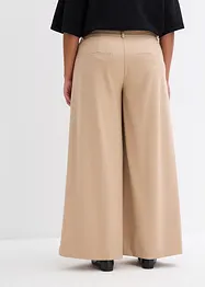 Bandplooibroek met hoge band van viscose-mix, bonprix