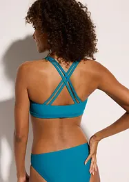 Bralette bikinitop met gekruiste bandjes, bonprix