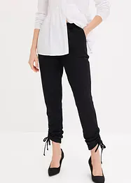 Jersey broek met rijgkoordjes, bonprix