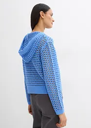 Ajour trui met capuchon, bonprix